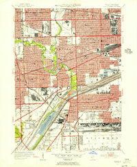Download a high-resolution, GPS-compatible USGS topo map for Berwyn, IL (1956 edition)