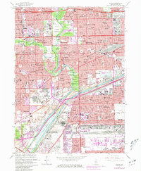 Download a high-resolution, GPS-compatible USGS topo map for Berwyn, IL (1981 edition)