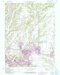 Download a high-resolution, GPS-compatible USGS topo map for Bethalto, IL (1993 edition)