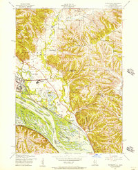Download a high-resolution, GPS-compatible USGS topo map for Blackhawk, IL (1956 edition)