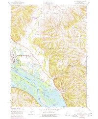 Download a high-resolution, GPS-compatible USGS topo map for Blackhawk, IL (1977 edition)