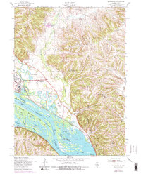 Download a high-resolution, GPS-compatible USGS topo map for Blackhawk, IL (1977 edition)
