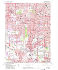 Download a high-resolution, GPS-compatible USGS topo map for Blue Island, IL (1974 edition)