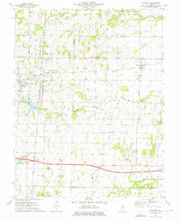Download a high-resolution, GPS-compatible USGS topo map for Bluford, IL (1975 edition)