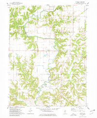 Download a high-resolution, GPS-compatible USGS topo map for Blyton, IL (1981 edition)
