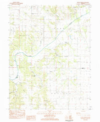 Download a high-resolution, GPS-compatible USGS topo map for Boyer Creek, IL (1984 edition)