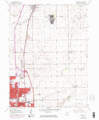 Download a high-resolution, GPS-compatible USGS topo map for Bradley, IL (1974 edition)