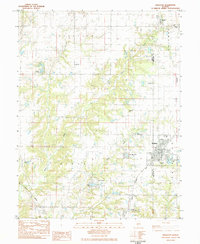 Download a high-resolution, GPS-compatible USGS topo map for Brighton, IL (1984 edition)