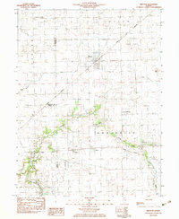Download a high-resolution, GPS-compatible USGS topo map for Brocton, IL (1983 edition)