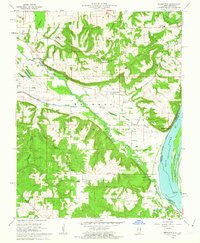Download a high-resolution, GPS-compatible USGS topo map for Brownfield, IL (1963 edition)
