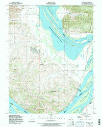 Download a high-resolution, GPS-compatible USGS topo map for Brussels, IL (1995 edition)