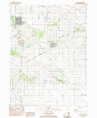 Download a high-resolution, GPS-compatible USGS topo map for Buda, IL (1984 edition)