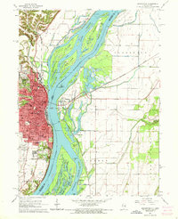 Download a high-resolution, GPS-compatible USGS topo map for Burlington, IL (1972 edition)