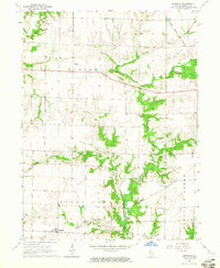 Download a high-resolution, GPS-compatible USGS topo map for Burnside, IL (1965 edition)
