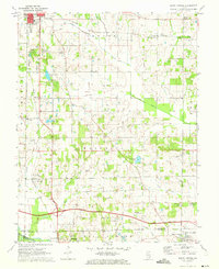 Download a high-resolution, GPS-compatible USGS topo map for Burnt Prairie, IL (1973 edition)