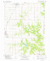 Download a high-resolution, GPS-compatible USGS topo map for Bushnell East, IL (1978 edition)