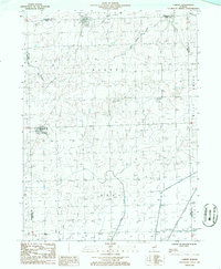 Download a high-resolution, GPS-compatible USGS topo map for Cabery, IL (1986 edition)