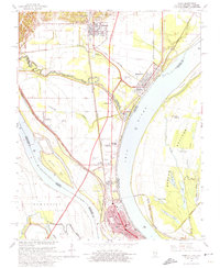Download a high-resolution, GPS-compatible USGS topo map for Cairo, IL (1974 edition)