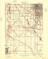 Download a high-resolution, GPS-compatible USGS topo map for Calumet City, IL (1948 edition)