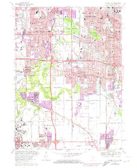 Download a high-resolution, GPS-compatible USGS topo map for Calumet City, IL (1974 edition)