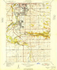 Download a high-resolution, GPS-compatible USGS topo map for Camp Grant, IL (1949 edition)