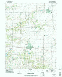 Download a high-resolution, GPS-compatible USGS topo map for Camp Point, IL (1998 edition)
