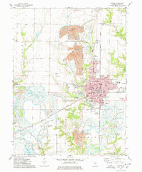 Download a high-resolution, GPS-compatible USGS topo map for Canton, IL (1978 edition)
