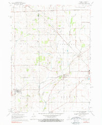 Download a high-resolution, GPS-compatible USGS topo map for Capron, IL (1972 edition)
