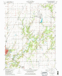 Download a high-resolution, GPS-compatible USGS topo map for Carlinville East, IL (1980 edition)