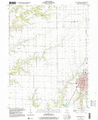 Download a high-resolution, GPS-compatible USGS topo map for Carlinville West, IL (2002 edition)