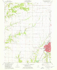 Download a high-resolution, GPS-compatible USGS topo map for Carlinville West, IL (1980 edition)