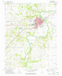 Download a high-resolution, GPS-compatible USGS topo map for Carmi, IL (1977 edition)