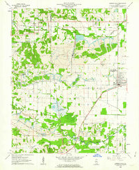 Download a high-resolution, GPS-compatible USGS topo map for Carrier Mills, IL (1962 edition)