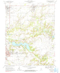 Download a high-resolution, GPS-compatible USGS topo map for Centralia East, IL (1990 edition)