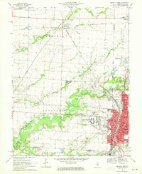 Download a high-resolution, GPS-compatible USGS topo map for Centralia West, IL (1971 edition)
