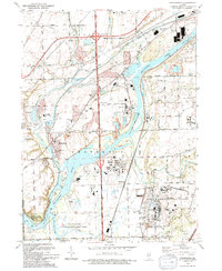 Download a high-resolution, GPS-compatible USGS topo map for Channahon, IL (1994 edition)