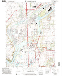 Download a high-resolution, GPS-compatible USGS topo map for Channahon, IL (2002 edition)