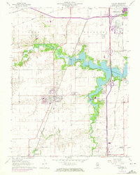 Download a high-resolution, GPS-compatible USGS topo map for Chatham, IL (1973 edition)
