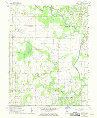 Download a high-resolution, GPS-compatible USGS topo map for Chauncey, IL (1970 edition)