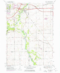Download a high-resolution, GPS-compatible USGS topo map for Cherry Valley, IL (1977 edition)