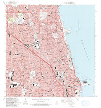 Download a high-resolution, GPS-compatible USGS topo map for Chicago Loop, IL (1993 edition)