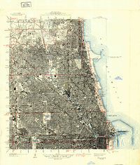 Download a high-resolution, GPS-compatible USGS topo map for Chicago Loop, IL (1939 edition)