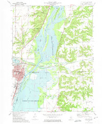 Download a high-resolution, GPS-compatible USGS topo map for Chillicothe, IL (1974 edition)