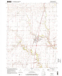 Download a high-resolution, GPS-compatible USGS topo map for Chrisman, IL (2002 edition)