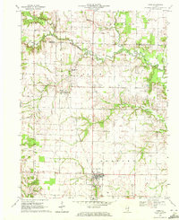 Download a high-resolution, GPS-compatible USGS topo map for Cisne, IL (1972 edition)