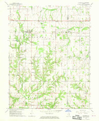 Download a high-resolution, GPS-compatible USGS topo map for Claremont, IL (1970 edition)