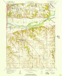 Download a high-resolution, GPS-compatible USGS topo map for Coal Valley, IL (1956 edition)