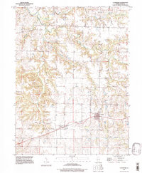 Download a high-resolution, GPS-compatible USGS topo map for Coatsburg, IL (1997 edition)