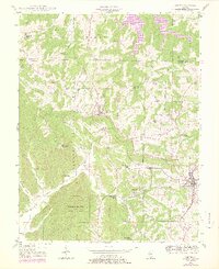 preview thumbnail of historical topo map of Cobden, IL in 1947