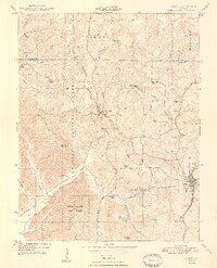 1948 Map of Alto Pass, IL